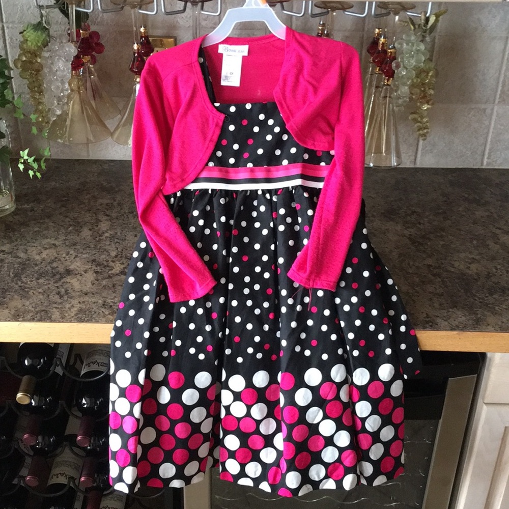 Girls to Piece dress by Bonnie jeans size 6X